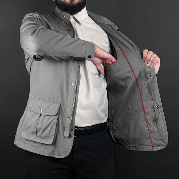 ⁦Veste D06 Gris⁩ - الصورة ⁦2⁩
