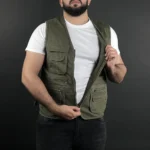 Gilet David Louis Vert – Image 4