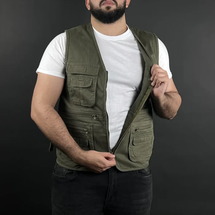 Gilet David Louis Vert – Image 4