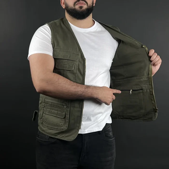 Gilet David Louis Vert – Image 3
