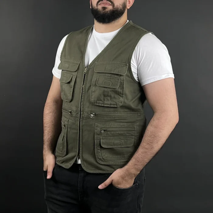Gilet David Louis Vert – Image 1