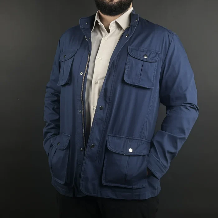 Veste D06 Bleu Marine – Image 1