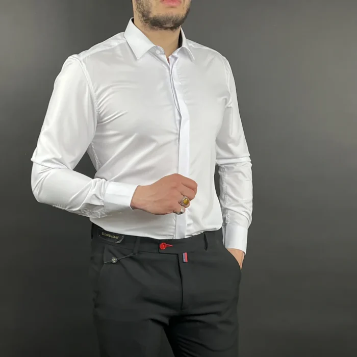 CHEMISE Blanche DL – Image 5