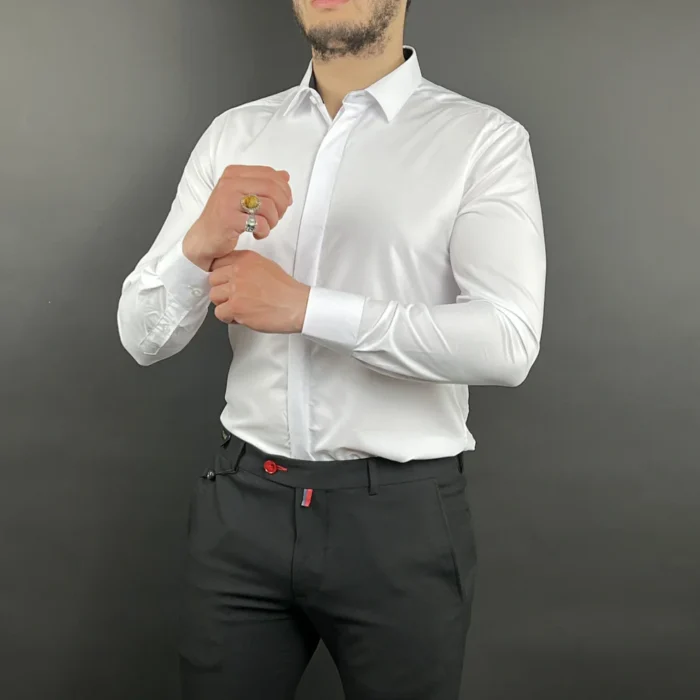 CHEMISE Blanche DL – Image 4