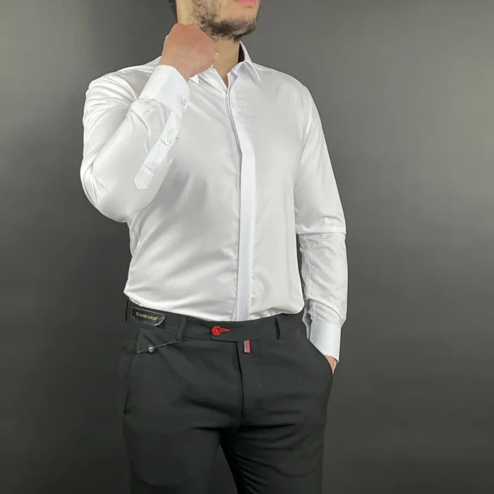 CHEMISE Blanche DL – Image 3
