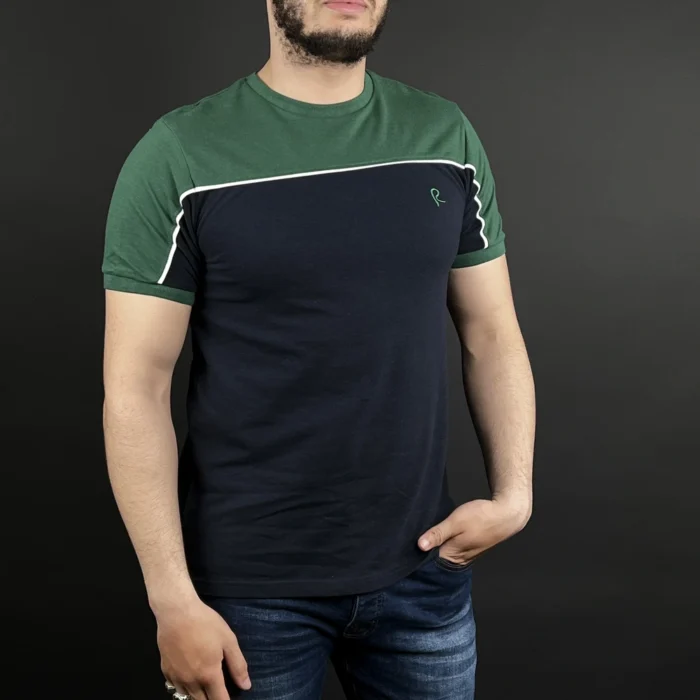 ⁦TK Tshirt Deux Tons Rewind⁩ - الصورة ⁦2⁩