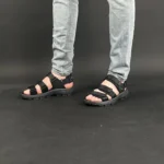 ⁦Sandal Hi-Tec Agave Noir⁩ - الصورة ⁦4⁩