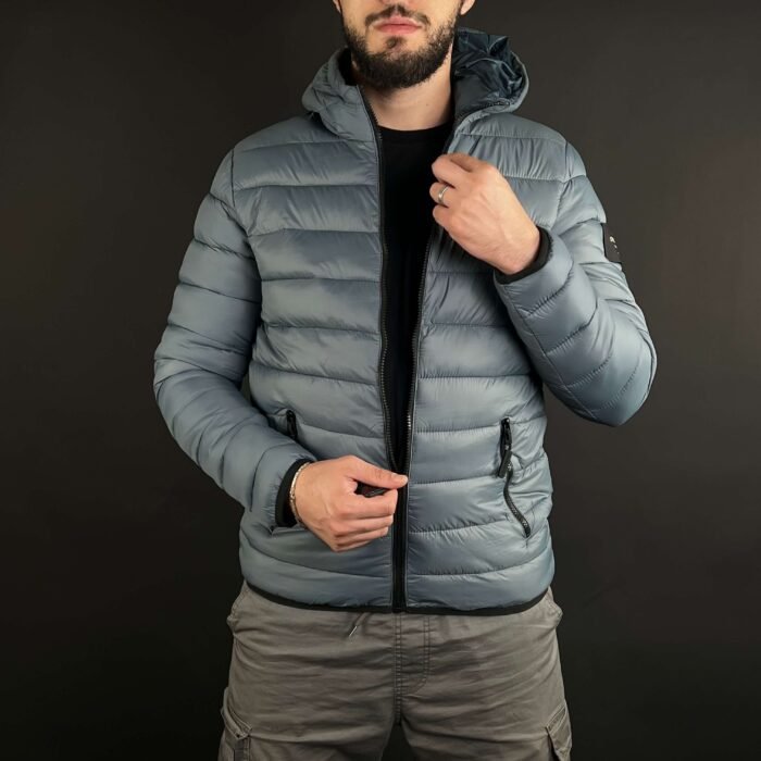 Doudoune Crosshatch Original Blue Denim – Image 2