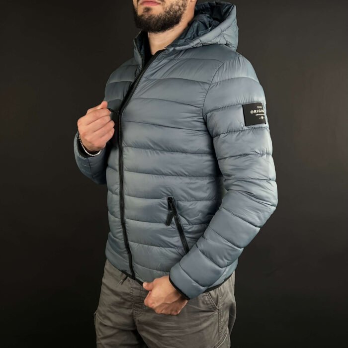 Doudoune Crosshatch Original Blue Denim – Image 3
