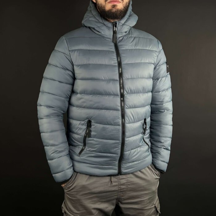Doudoune Crosshatch Original Blue Denim – Image 4