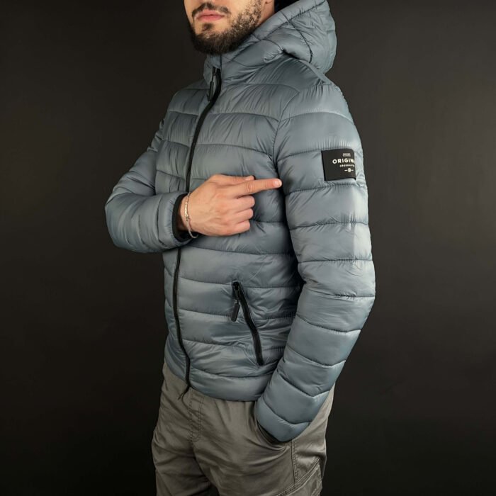 Doudoune Crosshatch Original Blue Denim – Image 7