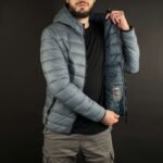 Doudoune Crosshatch Original Blue Denim – Image 5