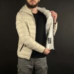 Doudoune Crosshatch Original Beige – Image 5
