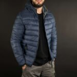 Doudoune Crosshatch Original Navy – Image 4
