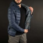 Doudoune Crosshatch Original Navy – Image 5