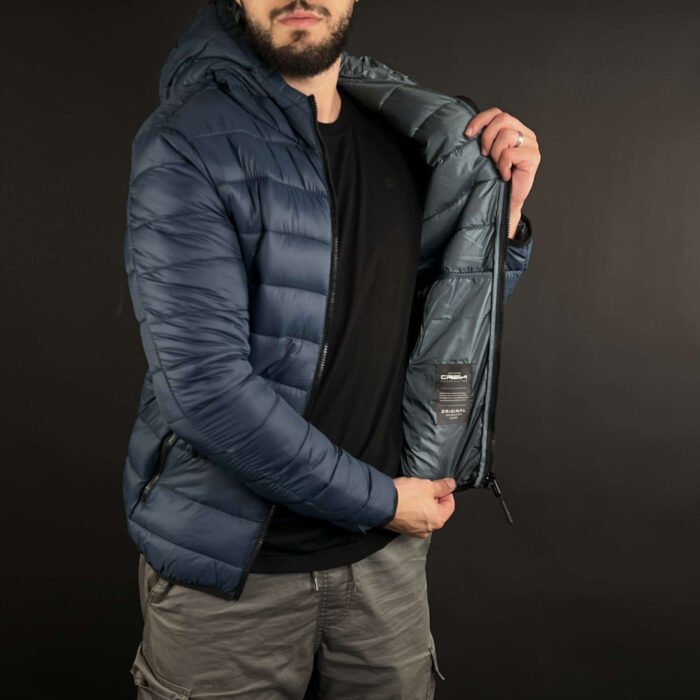Doudoune Crosshatch Original Navy – Image 5