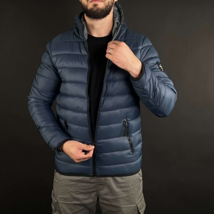 Doudoune Crosshatch Original Navy – Image 6