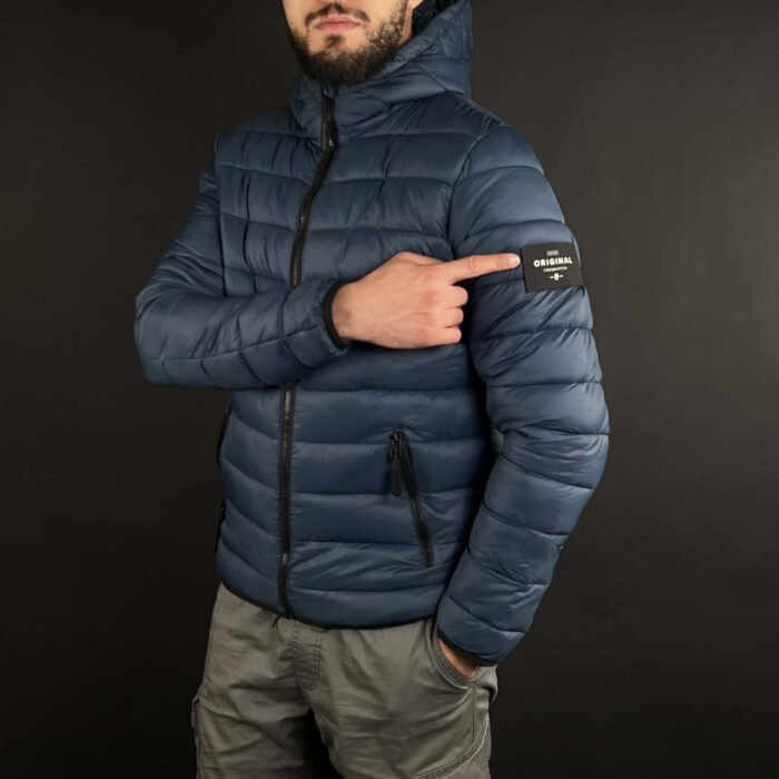 Doudoune Crosshatch Original Navy – Image 8