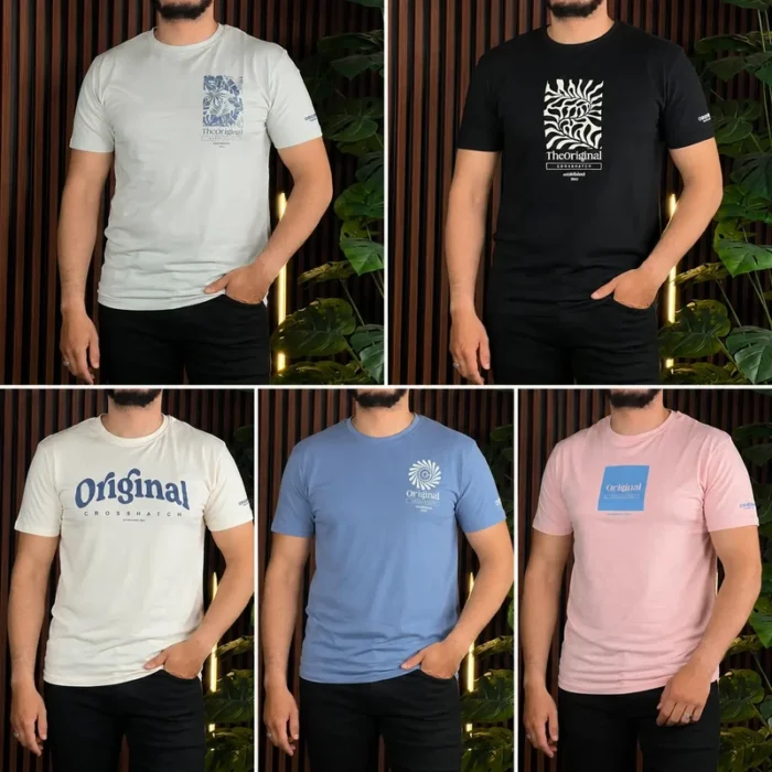 PACK CROSSHATCH 5 T-Shirts – Image 2